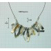 Silver and Gold (plated) Necklace Made in Israel