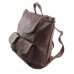 Genuine Leather Shoulderbag, backpack made in Italy -  Cindy Brown Sky