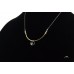Silver with Gold (plated) Pearls Necklace With Peacok Perl Made in Israel
