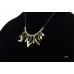 Silver and Gold (plated) Necklace Made in Israel
